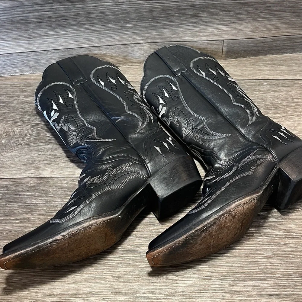 Jb Dillon cow boy boots mens size 8 D